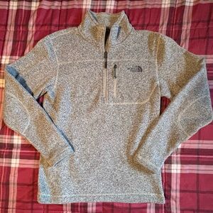 The North Face Gray Quarter-Zip Pullover